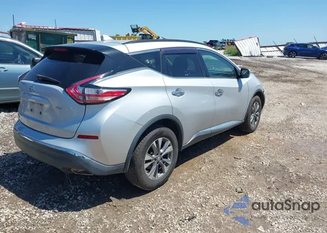2018 Nissan Murano Sv from USA, damaged, VIN 5N1AZ2MG6JN105526